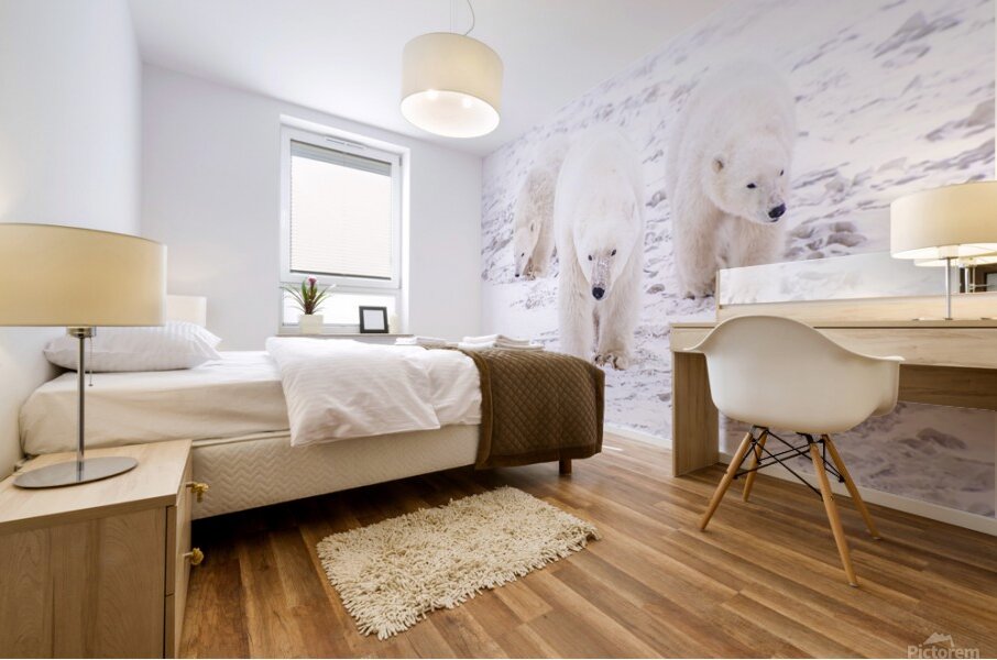 Stay By Her Side Mural print